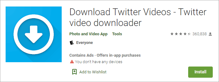 Twitter Video Downloader 