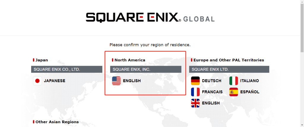SQUARE ENIX官网账号注册教程-Square Enix游戏列表